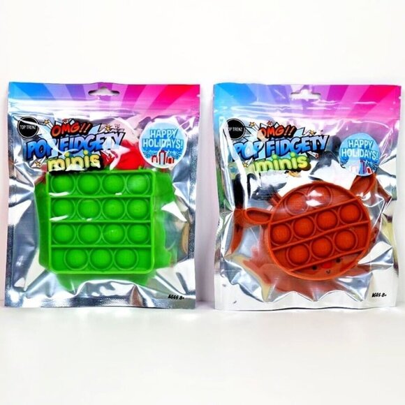 3 for $15 - OMG! Pop Fidgety Toys Christmas Edition - Christmas Tree Fidget Toy - Picture 4 of 4